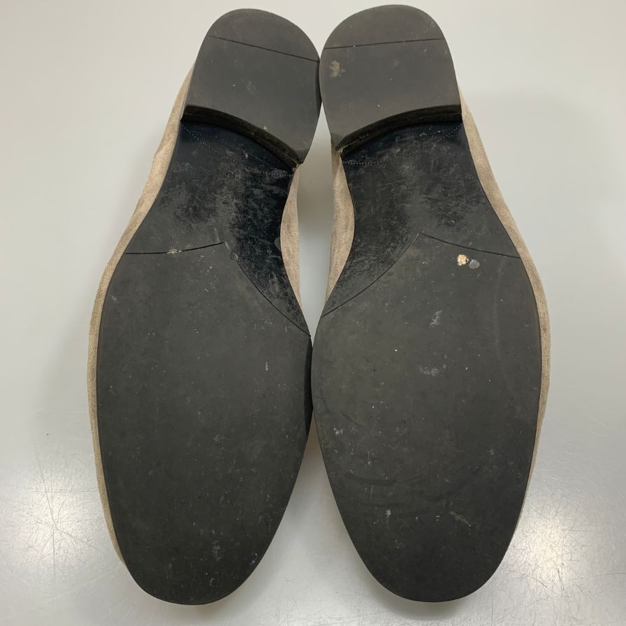 ユナイテッドアローズ ベルジャンシューズ スエード ベージュ メンズ サイズ42 UNITED ARROWS 約27.0cm【AFC41-2】