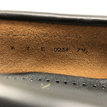 シェットランドフォックス ローファー 025F メンズ サイズ 7.5 ブラック SHETLANDFOX 約25.5cm【AFC8】