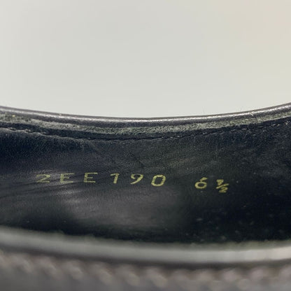 プラダ カーフ レザーシューズ 2EE 190 メンズ サイズ6.5 ブラック PRADA 約25.5cm【AFD6】