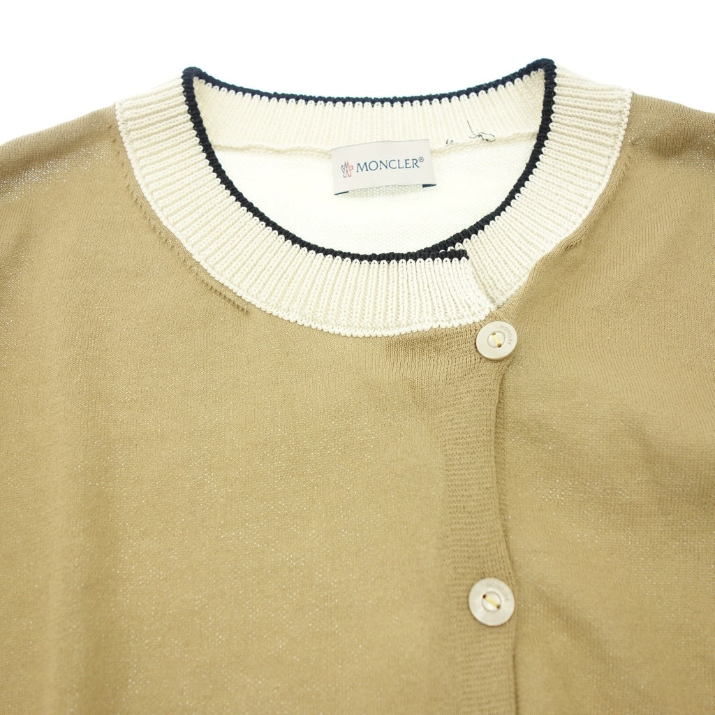 Good condition◆Moncler Genius Cardigan CARDIGAN TRIVOT 1952 21SS Size L Beige MONCLER GENIUS Ladies [AFB19] 