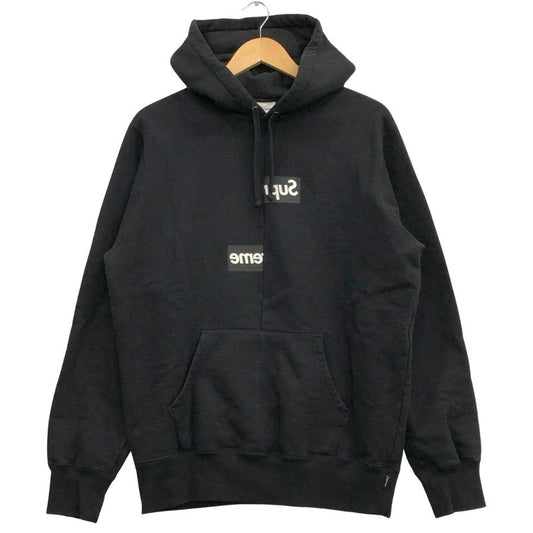 美品◆シュプリーム コムデギャルソン パーカー スプリットボックスロゴ サイズ M supreme 【AFB12】