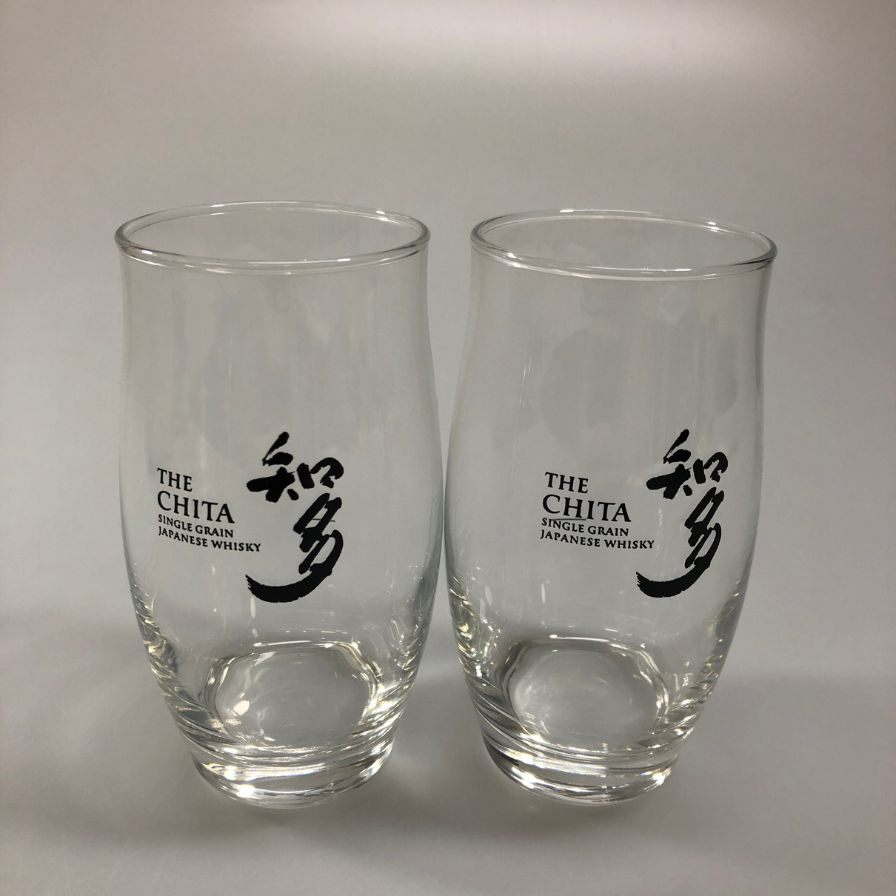 SUNTORY  知多 ウイスキー グラス 2個セット【AFI23】【中古】