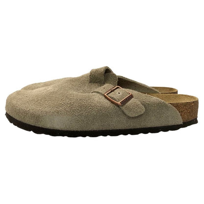 ビルケンシュトック サンダル 0560771 ボストン スエード ベージュ サイズ26 メンズ BIRKENSTOCK 約26.0cm【AFD3】
