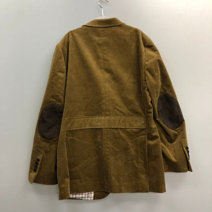 ブルックスブラザーズ 2B テーラードジャケット コーデュロイ エルボーパッチ ブラウン メンズ サイズ42R Brooks Brothers【LA】