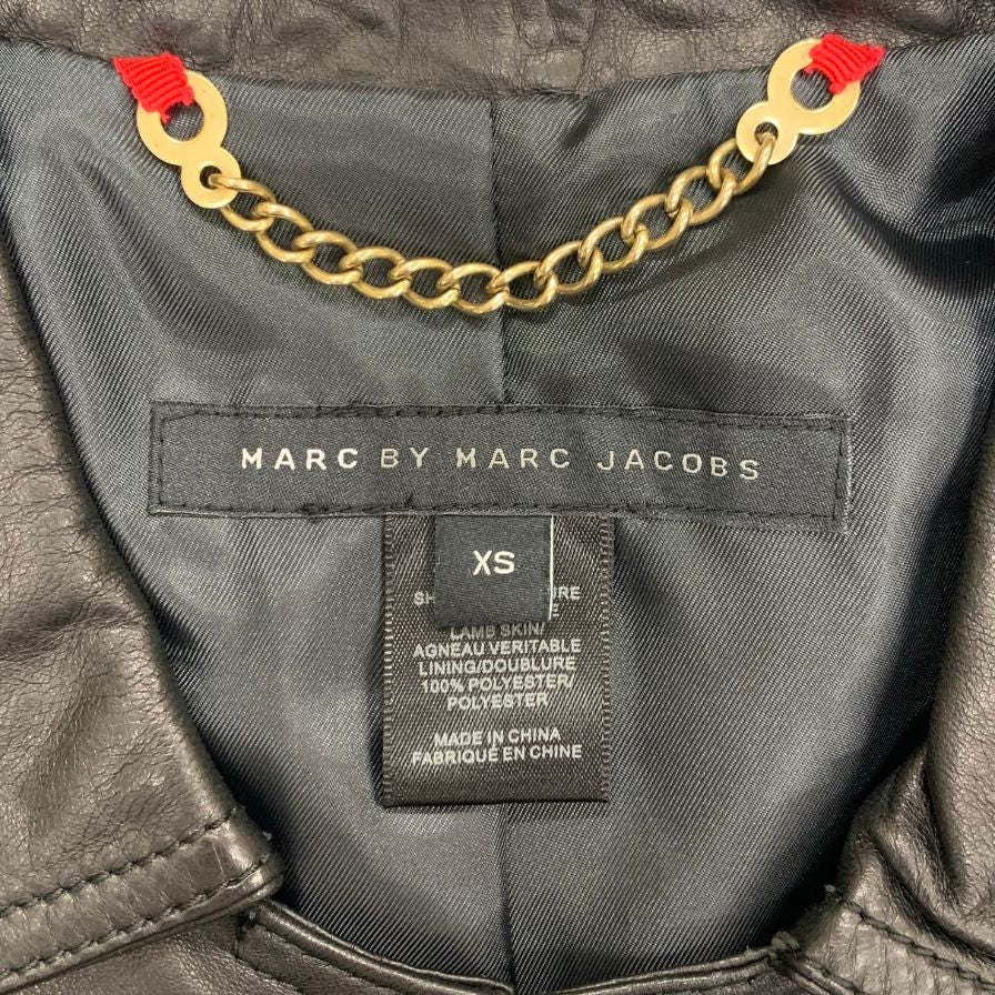 美品◇マークバイマークジェイコブス レザー ジャケット