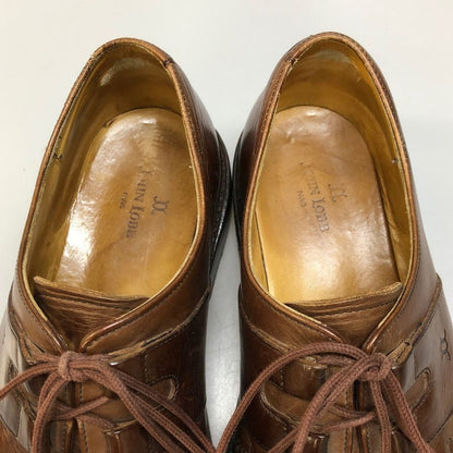 ジョンロブ コテージライン ウラヌス ギリーシューズ ブラウン UK6.5 JOHN LOBB URANUS ビジネスシューズ 約25.0cm【LA】【中古】