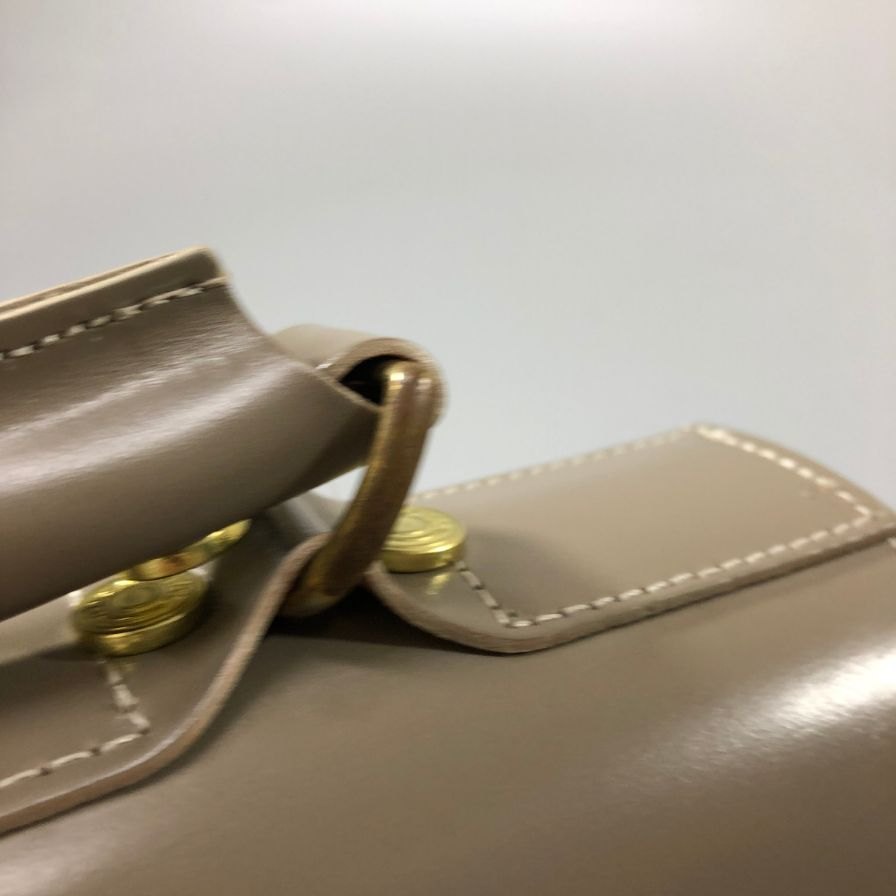 グレンロイヤル ショルダーバッグ サッチェル 9インチ ブライドルレザー トープ GLENROYAL SATCHEL BAG 9INCH【AFE8】