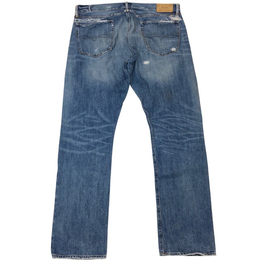 ポロ ラルフローレン ダメージ リペアデニム 710746910001  メンズ W36L32 インディゴ POLO RALPH LAUREN 【AFB36】