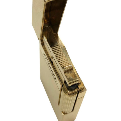 ST デュポン ライター ライン2 スモール マイクロダイヤモンドヘッド ゴールド ユニセックス  S.T.Dupont【AFI17】【中古】