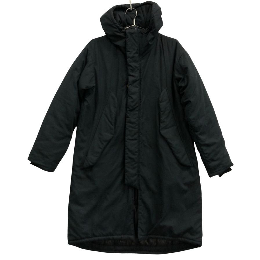 中古◆モニタリー ジップアップコート 中綿 vancloth&WSONS ブラック メンズ サイズ38 MONITALY 【AFA4】