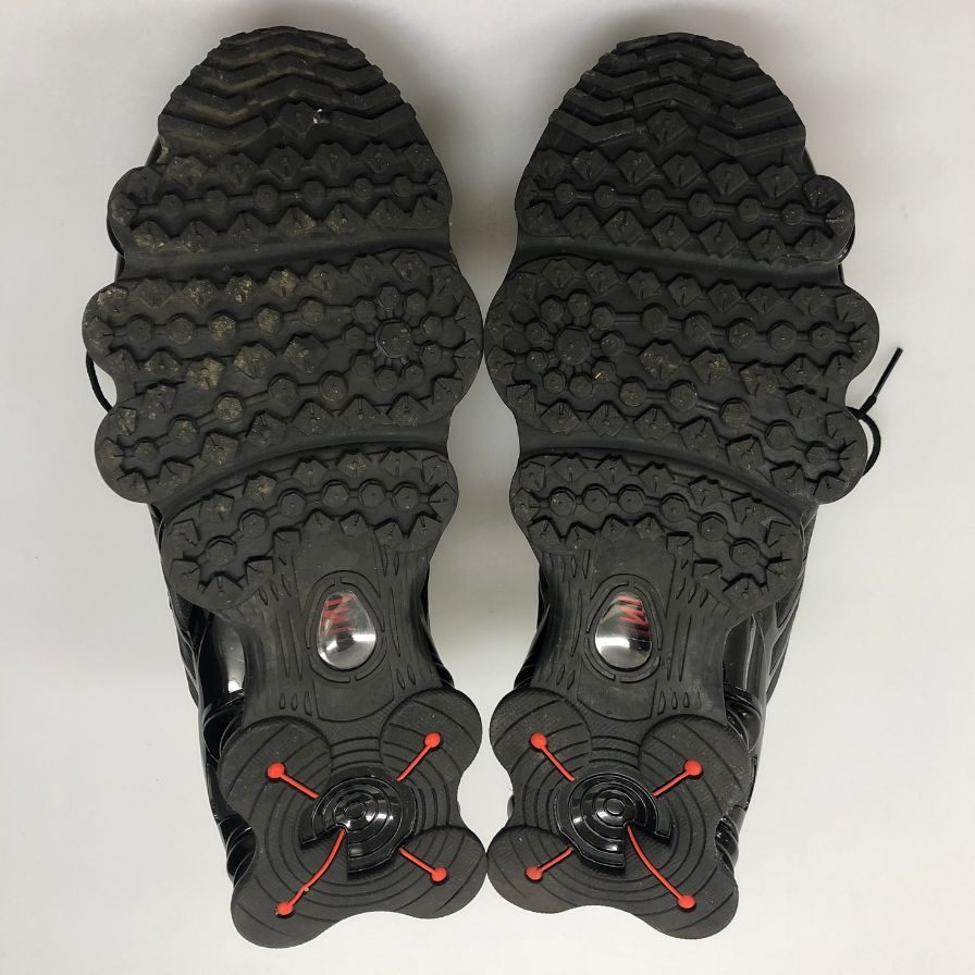 ナイキ ショックス AV3595-002 スニーカー ブラック サイズUS12 30㎝ メンズ NIKE SHOX 約30.0cm【AFD9-2】