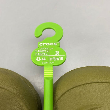 クロックス サンダル エコー クロッグ カーキ系 28cm メンズ crocs ECHO CLOG 約28.0cm【AFC33】