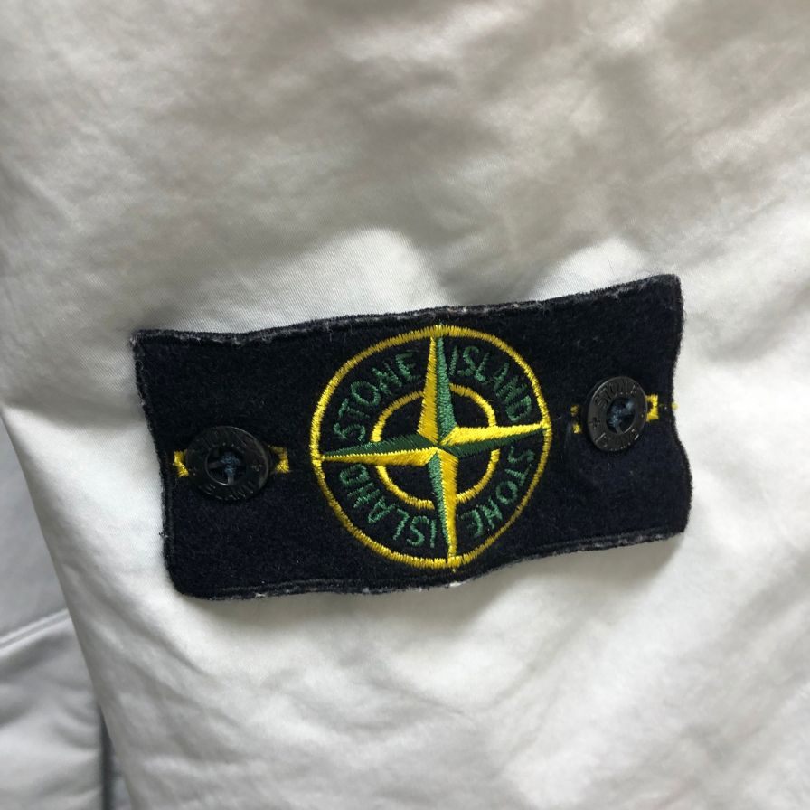 美品◆ストーンアイランド David-TC COAT PRIMAROFT インナー付き コート メンズ サイズXL オフホワイト STONE ISLAND 【AFF19】