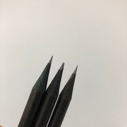 ファーバーカステル 鉛筆 3本セット カステル9000番 ブラック パーフェクトペンシル キャップ シャープナー付 FABER-CATELL【AFI22】