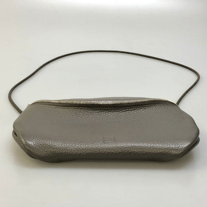 スージースベルト ミニショルダーバッグ グレインレザー ビスポーク メンズ グレー SUSIE SVELT【AFE9】