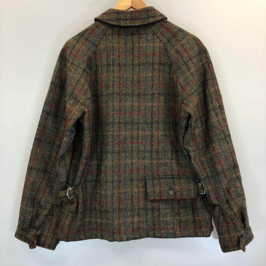 美品◆セプティズ トラッカーズ ジャケット ハリスツイード生地 メンズ サイズ36 ネイビー SEPTIS HARRIS TWEED 【AFA4】