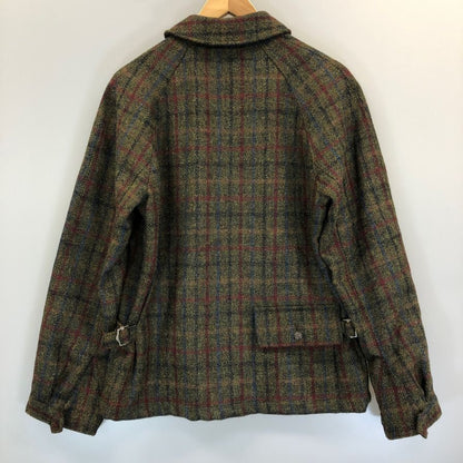 美品◆セプティズ トラッカーズ ジャケット ハリスツイード生地 メンズ サイズ36 ネイビー SEPTIS HARRIS TWEED 【AFA4】