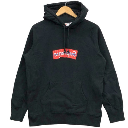 美品◆シュプリーム コムデギャルソン パーカー スプリットボックスロゴ サイズ M supreme 【AFB11】