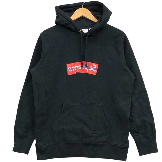 美品◆シュプリーム コムデギャルソン パーカー スプリットボックスロゴ サイズ M supreme 【AFB11】