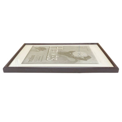 エルメス ポスター COMPAX 時計 1940年代  ヴィンテージ 額付き HERMES【AFE13】【中古】