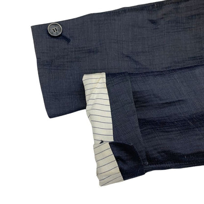 美品◆アルマーニコレッツィオーニ テーラードジャケット ウール リネン グレー系 メンズ サイズ46 ARMANI COLLEZIONI 【AFB27】