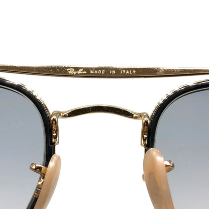 レイバン サングラス 度入り THE MARSHAL II ブラック×ゴールド レディース RB3648-M 9167/3F 52□23 145 2N Ray-Ban【AFI3】