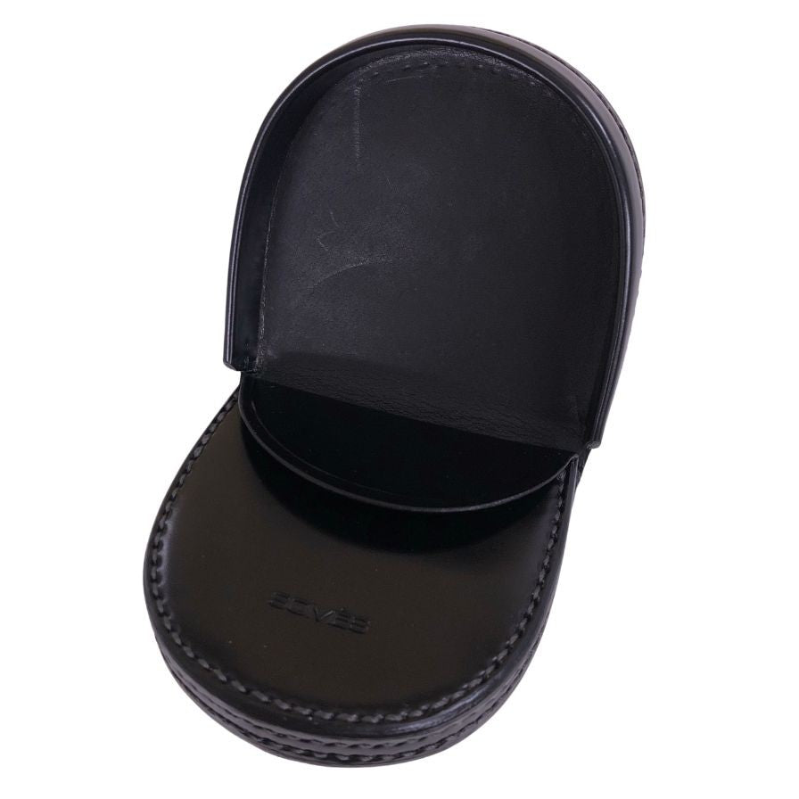 ソメスサドル コインケース 馬蹄型 コードバン ブラック メンズ SOMES SADDLE