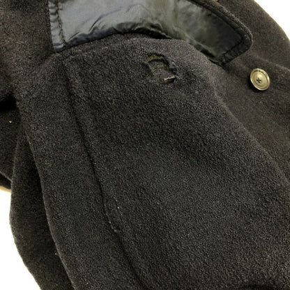 美品◆タリアトーレ ブリッラ ペル イル グスト チェスター コート ダブル ウール ネイビー メンズ サイズ48 Tagliatore Brilla per il gusto 【AFA8】