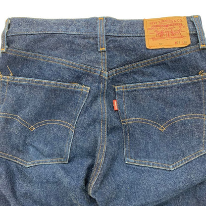 美品◆リーバイス デニムパンツ 501 米国製 ボタン裏555 ストレート ボタンフライ BIGE サイズW28 L36 LEVI’S 【AFB15】