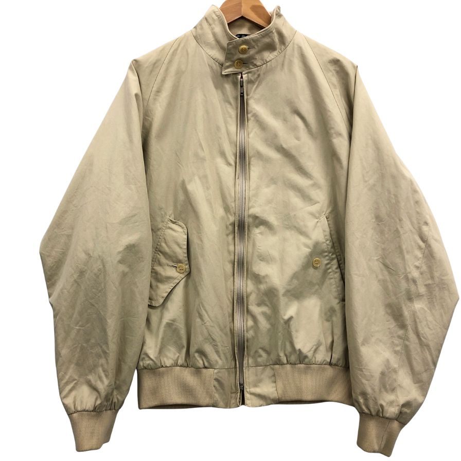 中古■バラクータ ブルゾン ハリントンジャケット G9 スウィングトップ メンズ ベージュ サイズ40 BARACUTA 【AFA22】