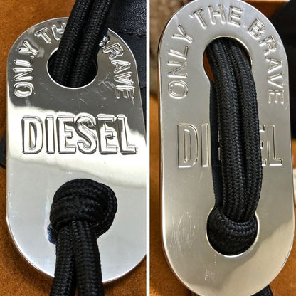 ディーゼル ボア トートバッグ ロゴシャーム付 ユニセックス ブラウン DIESEL【AFE9】