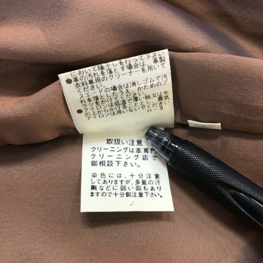 極美品◆スウィング レザー ワンピース ノースリーブ ラムレザー 【AFB3】