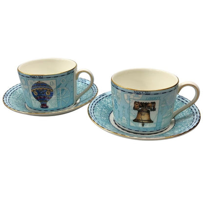 ウェッジウッド ペア カップ&ソーサー ミレニアムコレクション 1997年 WEDGWOOD