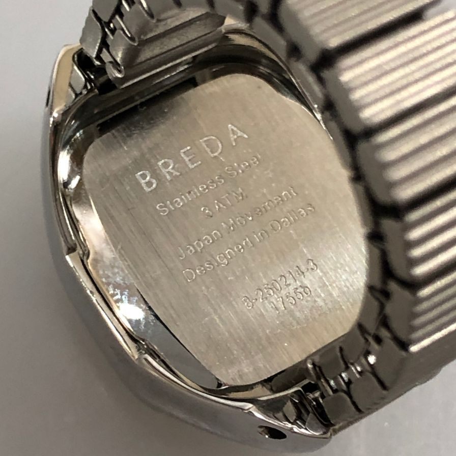 ブレダ リングウォッチ  ノクターン 1755b クオーツ シルバー BREDA【AFI27】