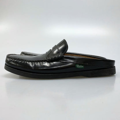 パラブーツ ローファー スリッポン ブラック サイズ8 メンズ 革靴 Paraboot スリッポン 約26.5cm【LA】【中古】
