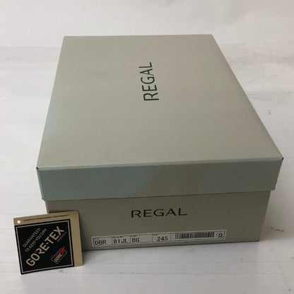 リーガル レザースニーカー Uモカ GORE-TEX ブラウン メンズ サイズ24.5EEE 81JL REGAL 約24.5cm【AFD14】
