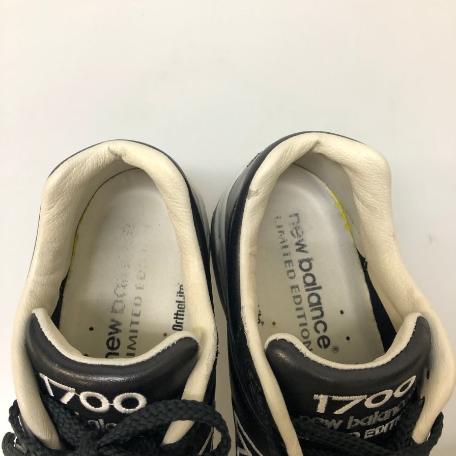 ニューバランス ローカットスニーカー ヌバック メッシュ CM1700 ネイビー メンズ サイズ25cm New Balance 約25.0cm【AFC3】