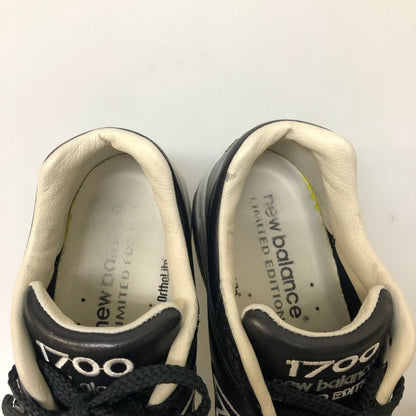 ニューバランス ローカットスニーカー ヌバック メッシュ CM1700 ネイビー メンズ サイズ25cm New Balance 約25.0cm【AFC3】
