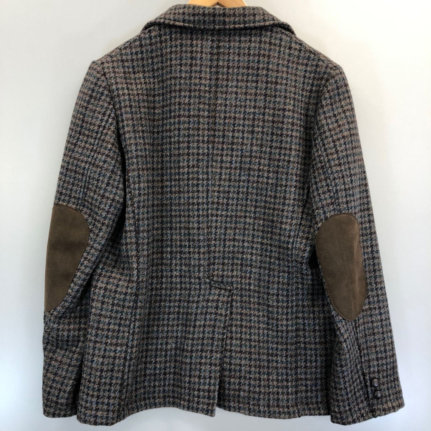 極美品◆セプティズ 2B ジャケット ハリスツイード生地 メンズ サイズ38 グレー系 SEPTIS HARRIS TWEED 【AFA3】