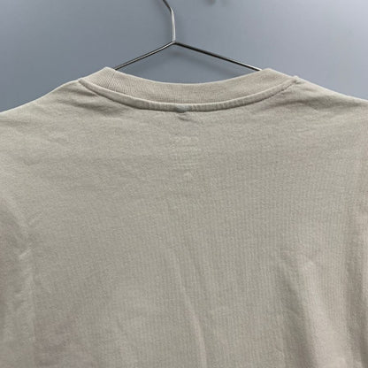 極美品◆カリフォルニア ジェネラル ストア CGS. 長袖Tシャツ ロゴ刺繍 ベージュ メンズ サイズM California General Store 【AFB47】