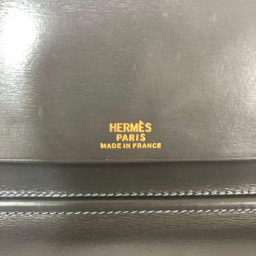 エルメス 手帳カバー リザード 〇S刻印 アジェンダ ヴィジョン ブラウン系 HERMES【AFI15】【中古】