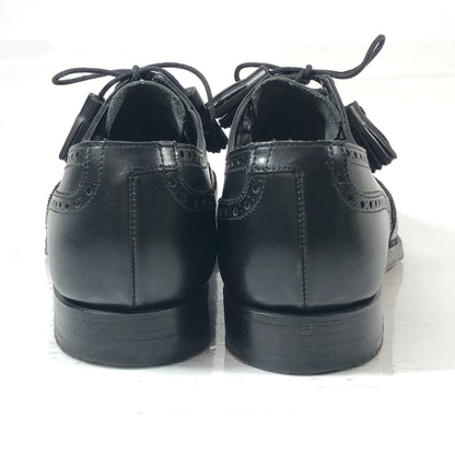 クロケット＆ジョーンズ GHILLIE  ギリーシューズ カーフ ブラック サイズUK6.5E  Crockett & Jones 約25.0cm【AFC29】