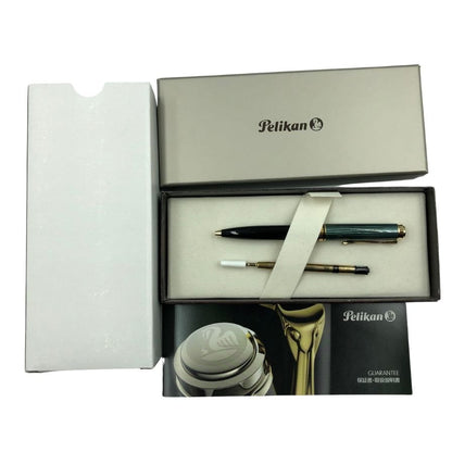 ペリカン ボールペン  スーベレーン K600 ツイスト式 グリーンストライプ Pelikan Souveran【AFI4】