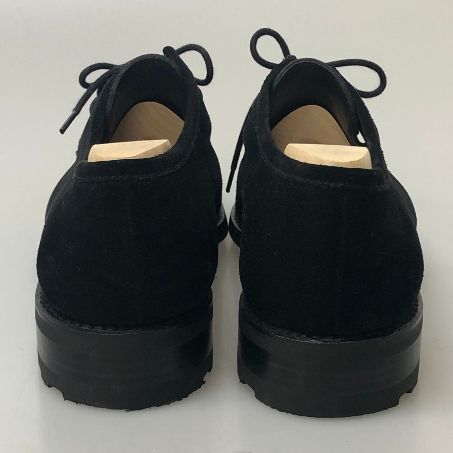 ジェイエムウェストン スエード Uチップ チロリアン ダービーシューズ 320 メンズ サイズ6 ブラック J.M.WESTON 約25.5cm【AFD15】