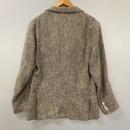 中古◆ラルディーニ 3B テーラードジャケット ブラウン系メンズ サイズ48 LARDINI 【AFB26】