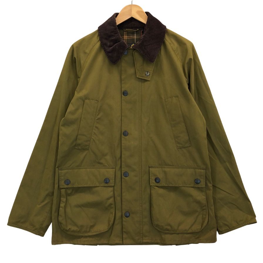 バブアー ジャケット ビデイル ピーチド ノンオイルド カバーオール 1901110 ベージュ メンズ サイズ38 Barbour BEDALE SL PEACHED【LA】