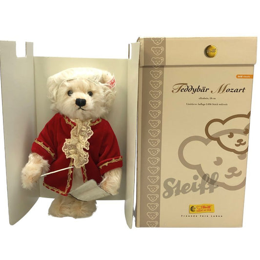 ハーマン テディベア モーツァルト ベア ぬいぐるみ 2006 限定 HERMANN Teddy Bear Mozart Bear【AFI28】【中古】