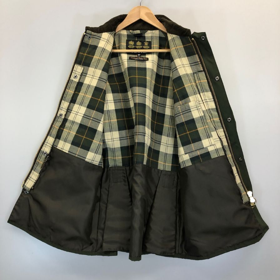 バブアー ジャケット ビデイル ピーチド ノンオイルド カバーオール 2001155 カーキ メンズ サイズ36 Barbour BEDALE SL PEACHED【LA】