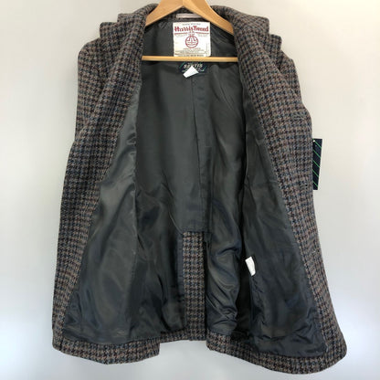 極美品◆セプティズ 2B ジャケット ハリスツイード生地 メンズ サイズ38 グレー系 SEPTIS HARRIS TWEED 【AFA3】