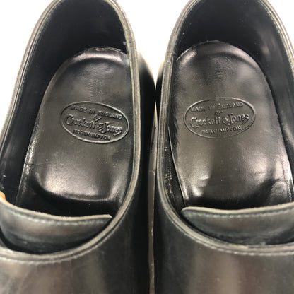 クロケット＆ジョーンズ SEYMOUR ダブルモンク カーフ ブラック サイズUK6.5D Crockett & Jones 約25.0cm【AFC47】